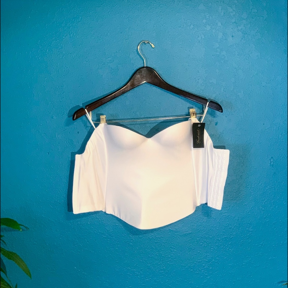 NWT White Smoothing Corset
